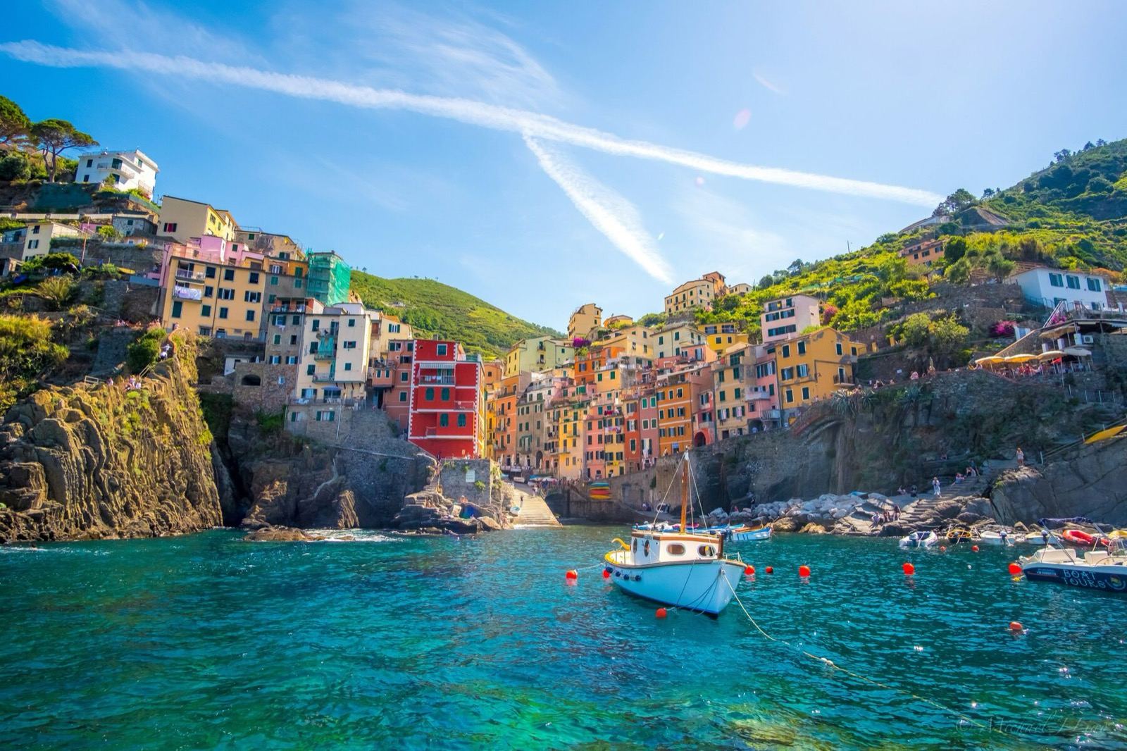 Vernazza vom Meer aus